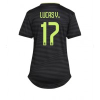Fotbalové Dres Real Madrid Lucas Vazquez #17 Dámské Alternativní 2022-23 Krátký Rukáv